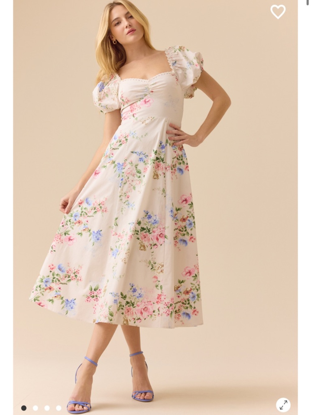 Altar’d State Dress Rienna Floral Maxi Dress NWT